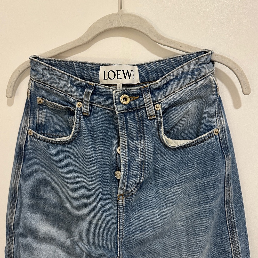 Loewe Jeans! Amazing wash and raw hem detail. - Picture 2 of 8